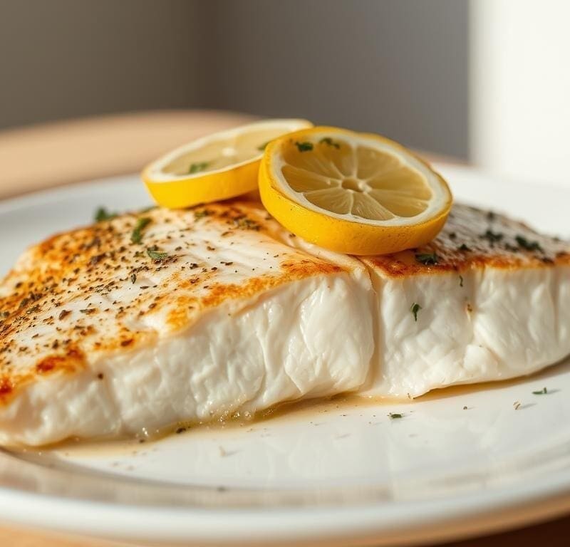 Baked Cod with Lemon and Garlic
