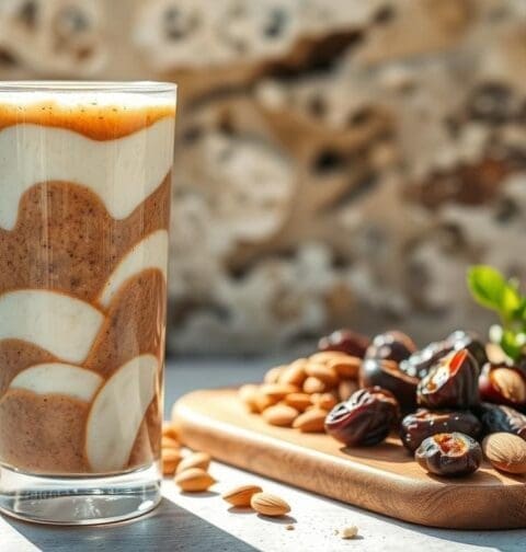 Banana Date Smoothie Recipe - Middle East
