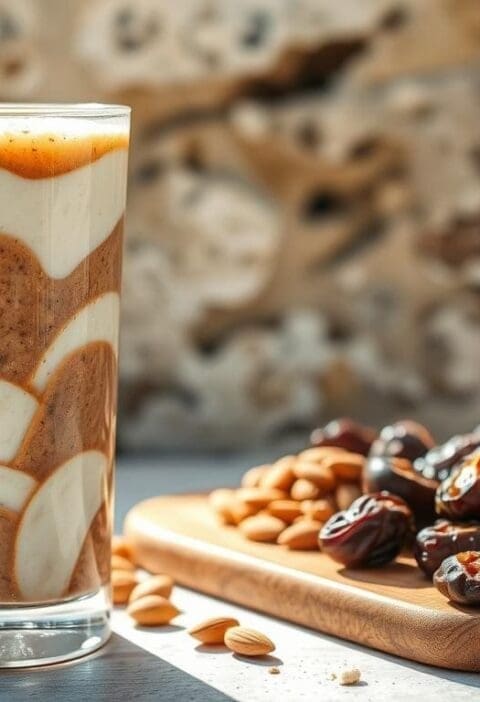 Banana Date Smoothie Recipe - Middle East