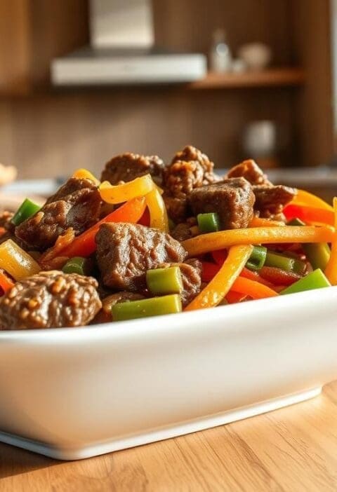 Beef and Vegetable Stir-Fry