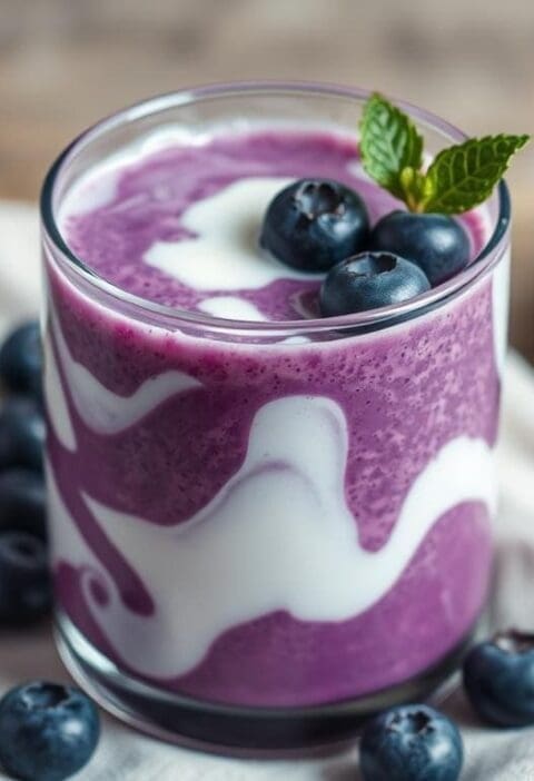 Blueberry Kefir Smoothie Recipe - Russia