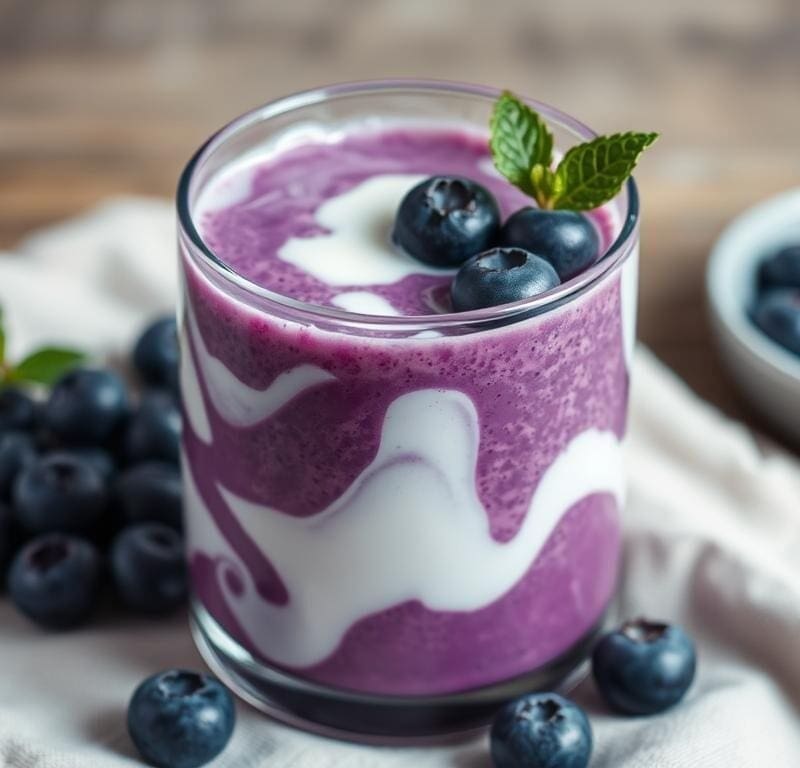Blueberry Kefir Smoothie Recipe - Russia