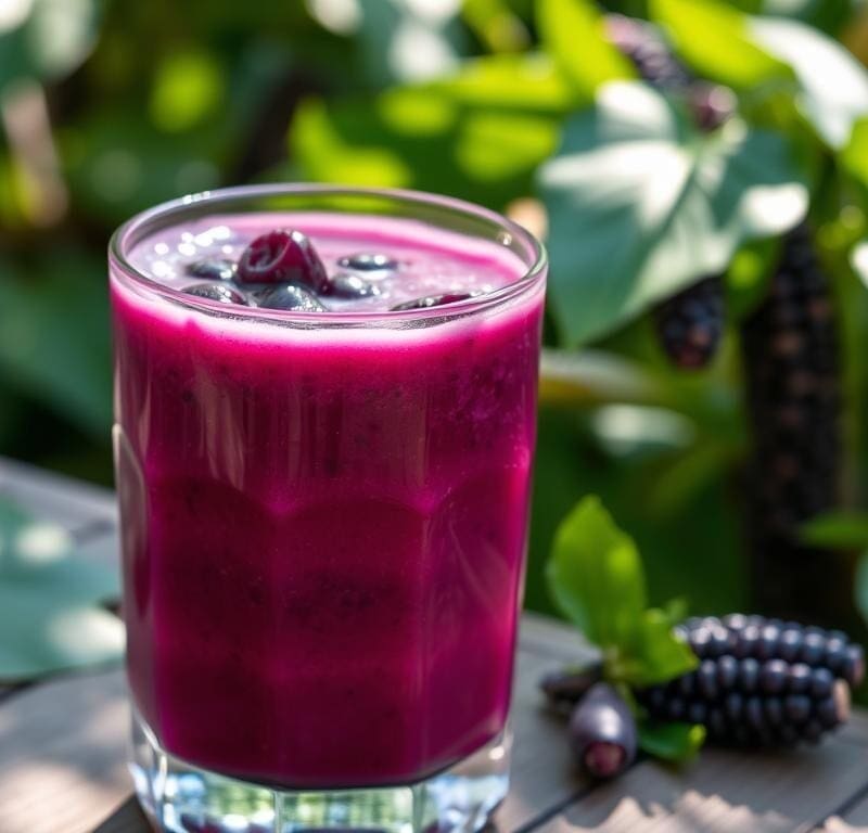 Chicha Morada Smoothie Recipe - Peru