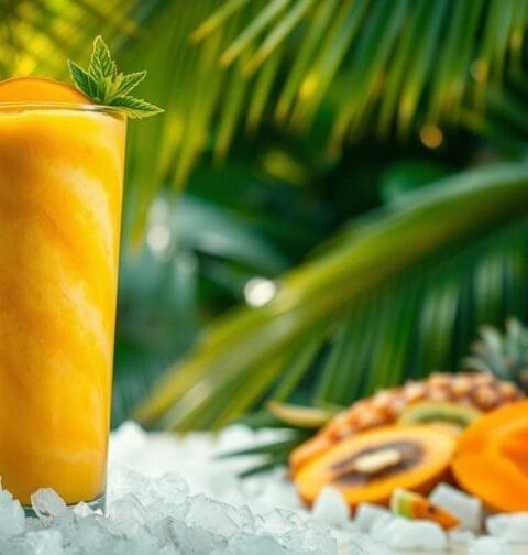 Coconut Mango Turmeric Smoothie