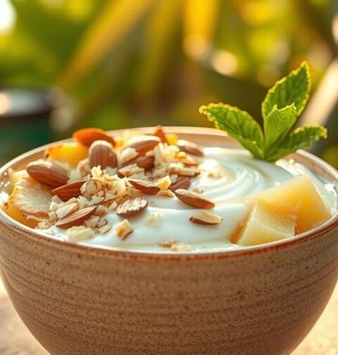Coconut and Pineapple Smoothie Recipe - Fiji