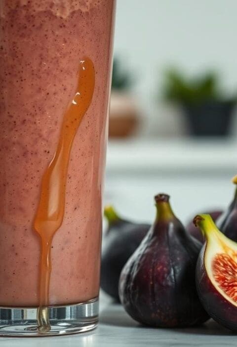 Fig and Honey Smoothie Recipe - Turkey