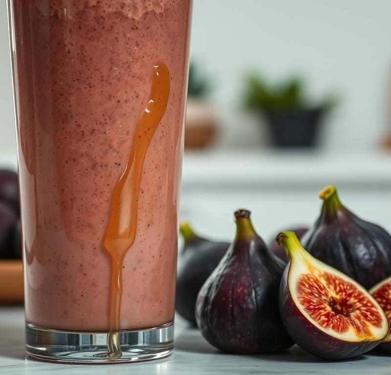 Fig and Honey Smoothie Recipe - Turkey