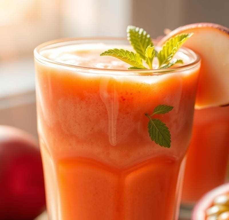 Guava and Passion Fruit Smoothie Recipe - Colombia