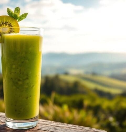 Kiwi and Lime Smoothie Recipe - New Zealand
