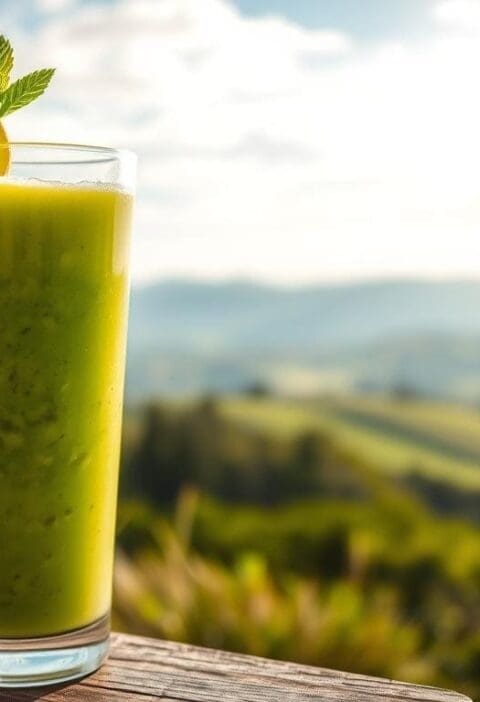 Kiwi and Lime Smoothie Recipe - New Zealand