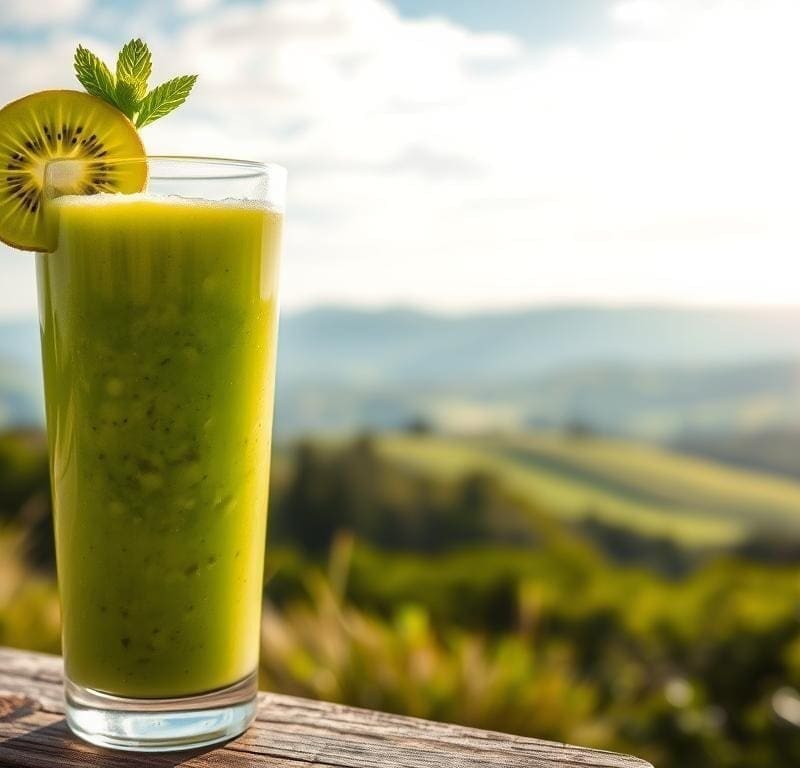 Kiwi and Lime Smoothie Recipe - New Zealand