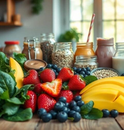 Local and Sustainable Ingredients for smoothies