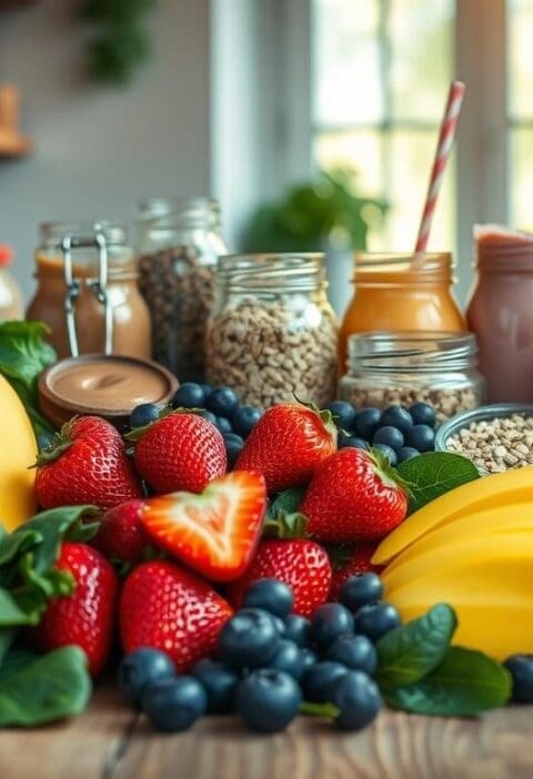 Local and Sustainable Ingredients for smoothies