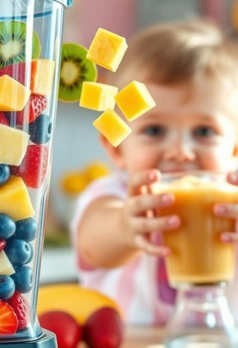 Making Smoothies Kid-Friendly