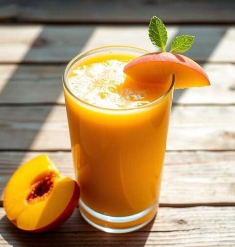 Mango Peach Paradise Smoothie