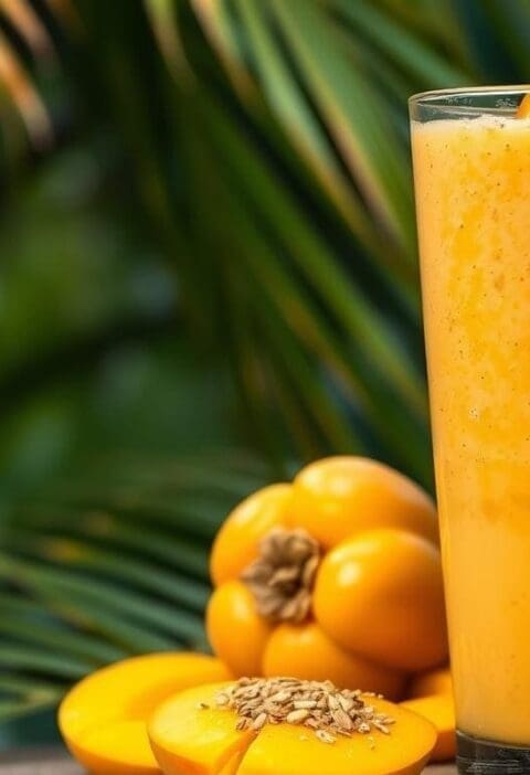 Mango and Cardamom Smoothie Recipe - Pakistan