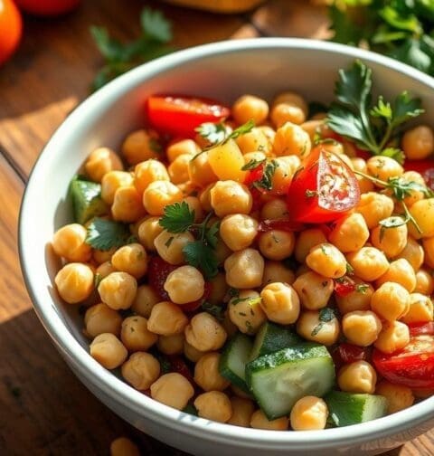 Mediterranean Chickpea Salad