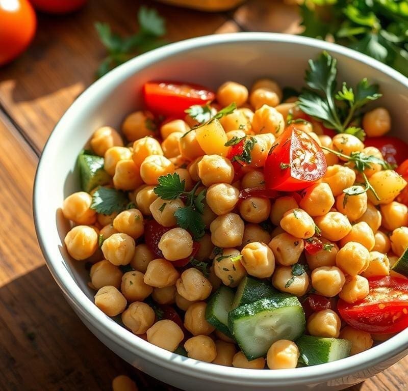 Mediterranean Chickpea Salad