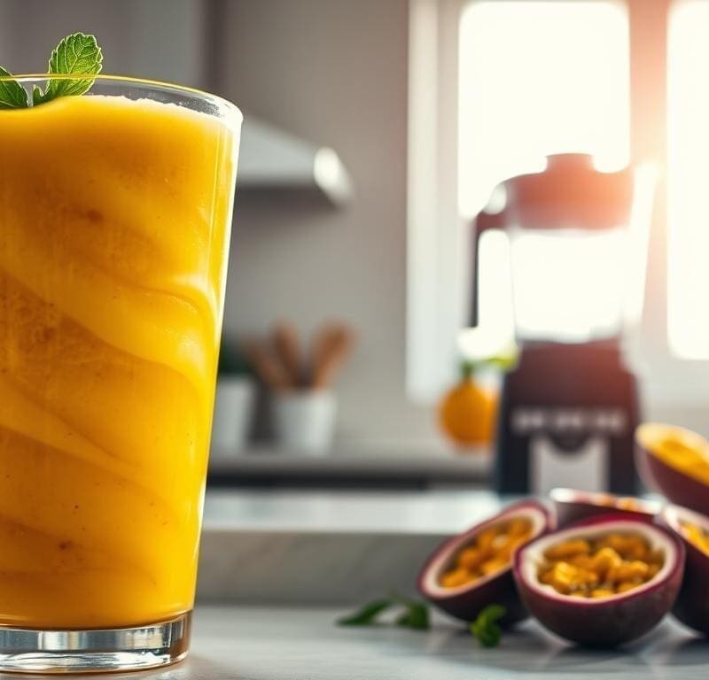 Passion Fruit and Mango Smoothie Recipe - Ecuador