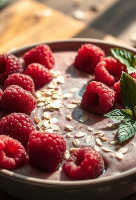 Raspberry and Oat Smoothie Recipe - Scotland