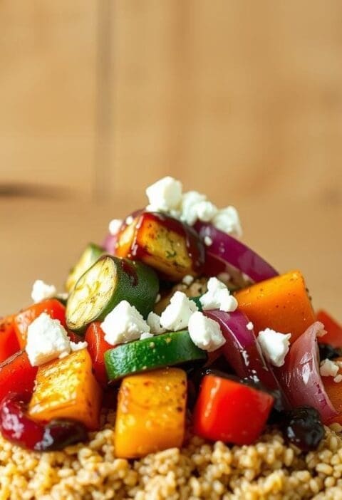Roasted Vegetable and Quinoa Bowl