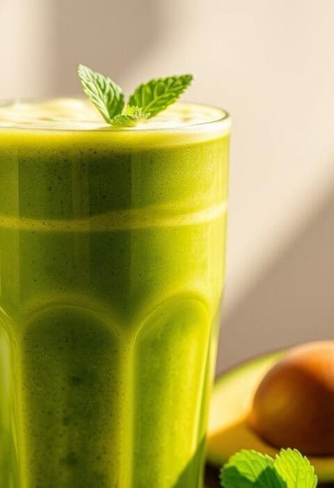 Spinach and Avocado Smoothie Recipe - Australia