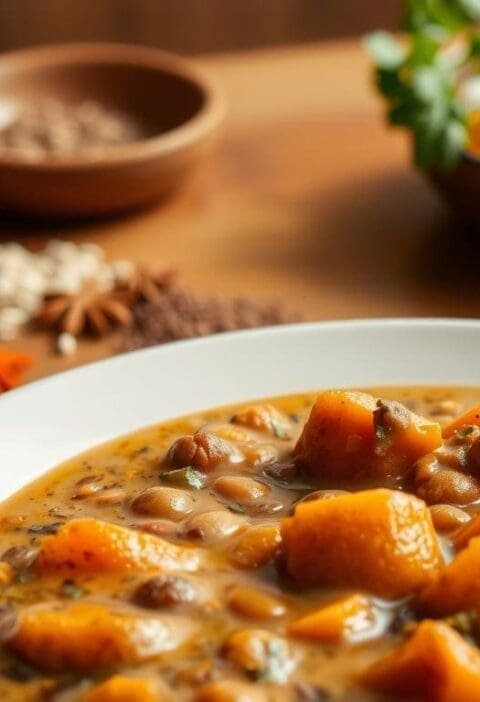 Sweet Potato and Lentil Curry