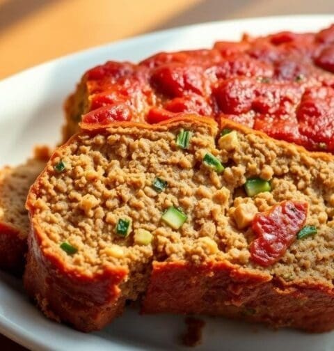 Turkey and Zucchini Meatloaf