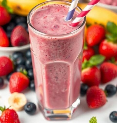 Freezer-Friendly Family Smoothies