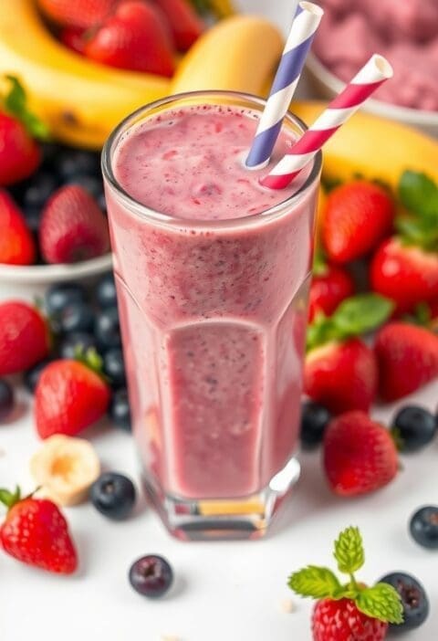Freezer-Friendly Family Smoothies