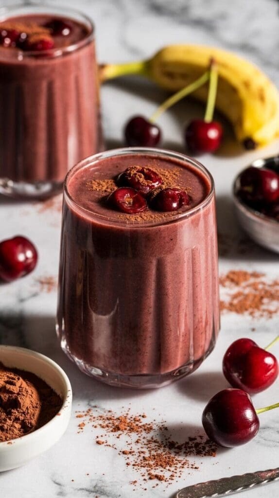 Chocolate Cherry Smoothie