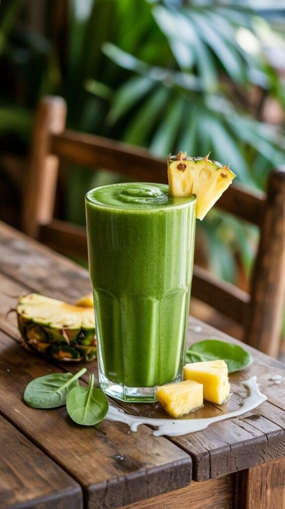 Pineapple Spinach Smoothie