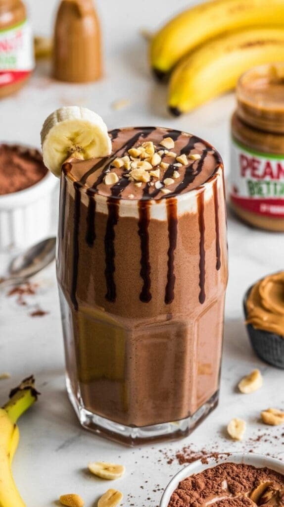 Chocolate PB Smoothie